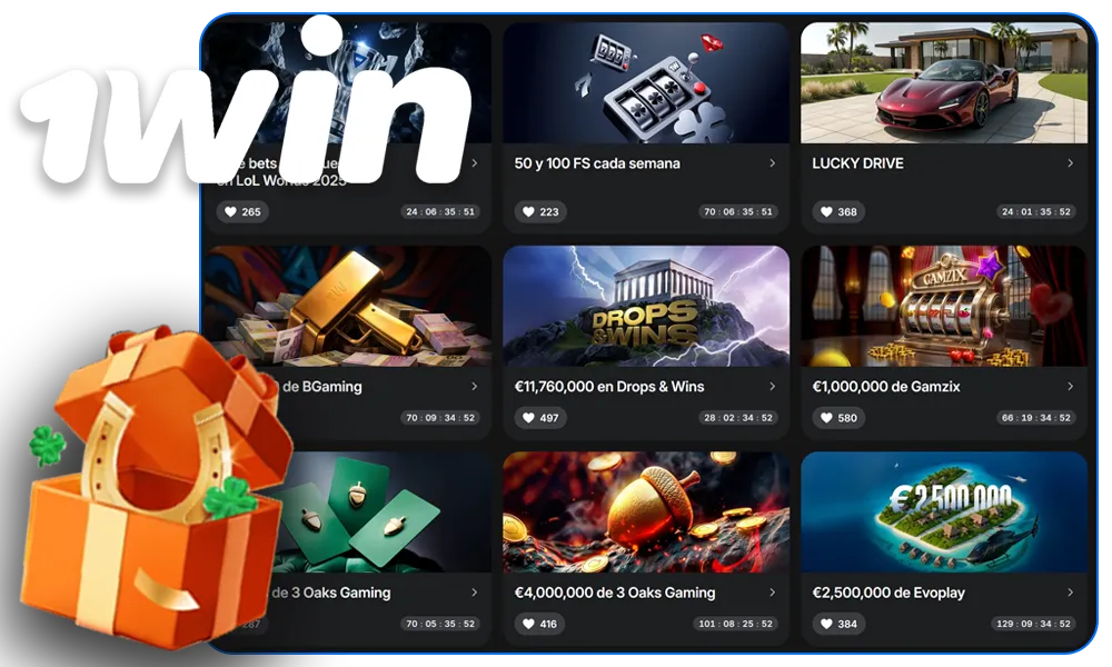 Bonos de 1win Casino