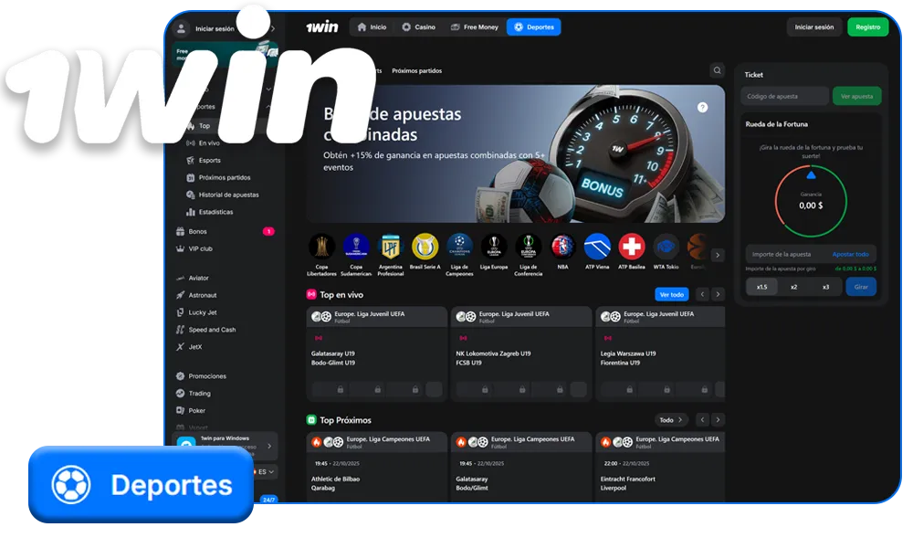 Mercados de apuestas de 1win Argentina